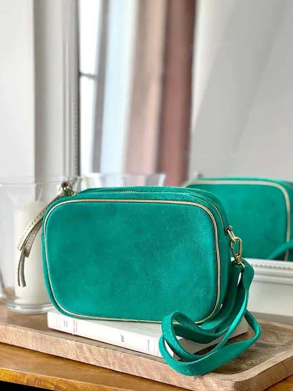 Outlet Sac Bleu Ocean Jasmyne Femmes Sac À Main Camera