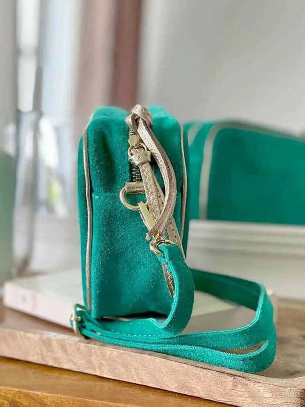 Outlet Sac Bleu Ocean Jasmyne Femmes Sac À Main Camera