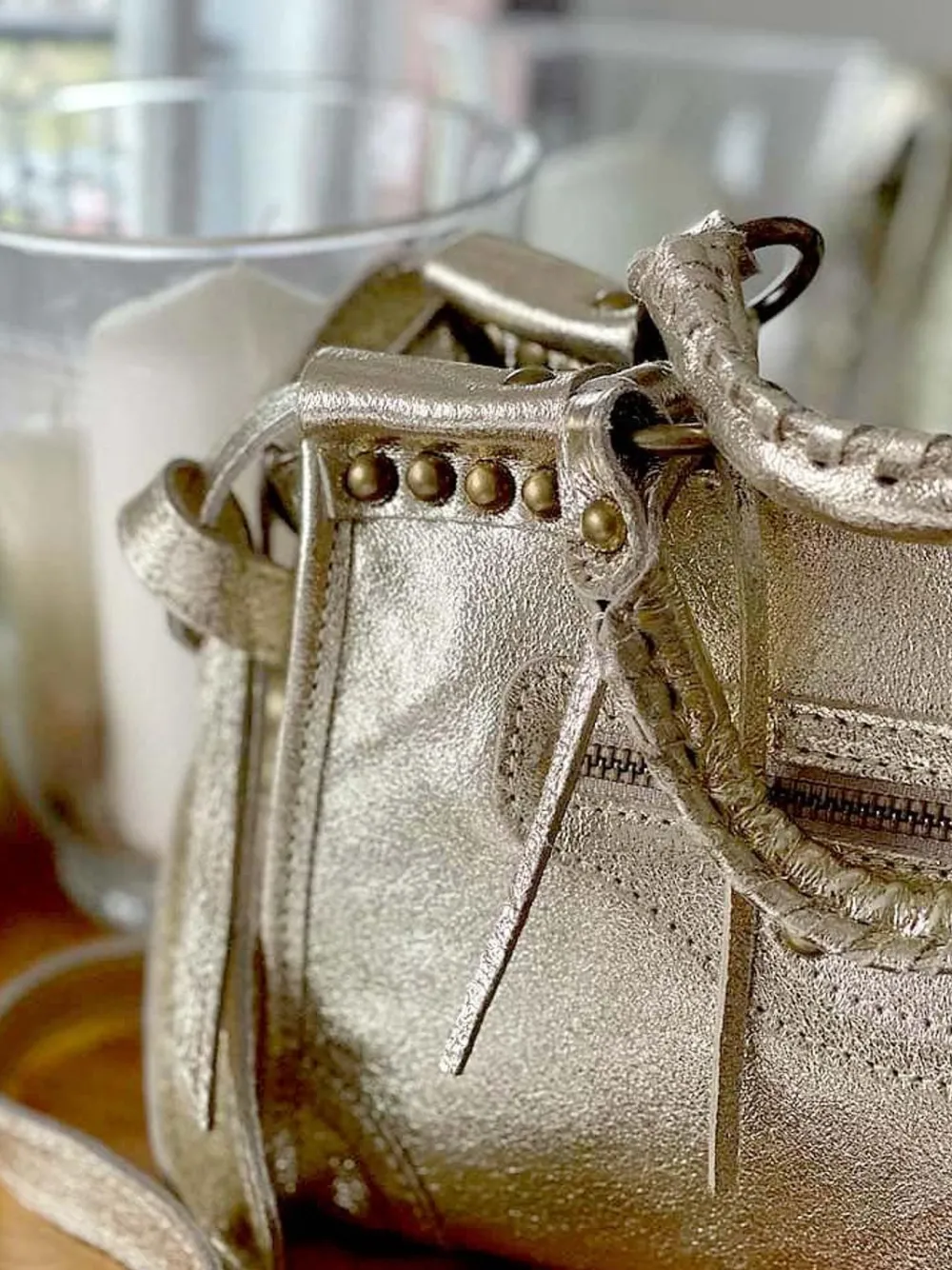 Sale Sac Dore Or Fabiola Femmes Sac Porte Epaule Avec Sangle