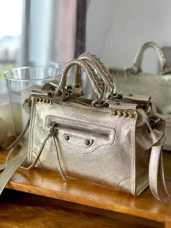 Sale Sac Dore Or Fabiola Femmes Sac Porte Epaule Avec Sangle