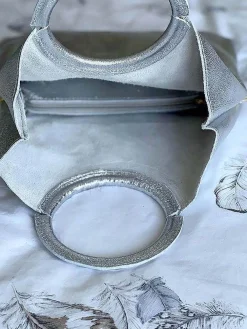 Sale Sac Gris Argent Scarlett Femmes Petit Sac