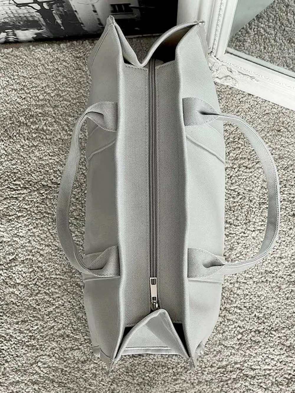 Outlet Sac Gris Miranda Femmes Sac Format A4 Et +