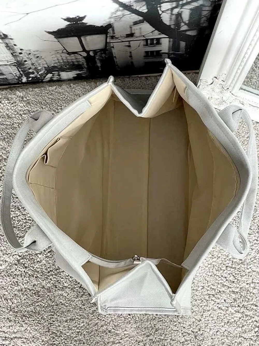 Outlet Sac Gris Miranda Femmes Sac Format A4 Et +