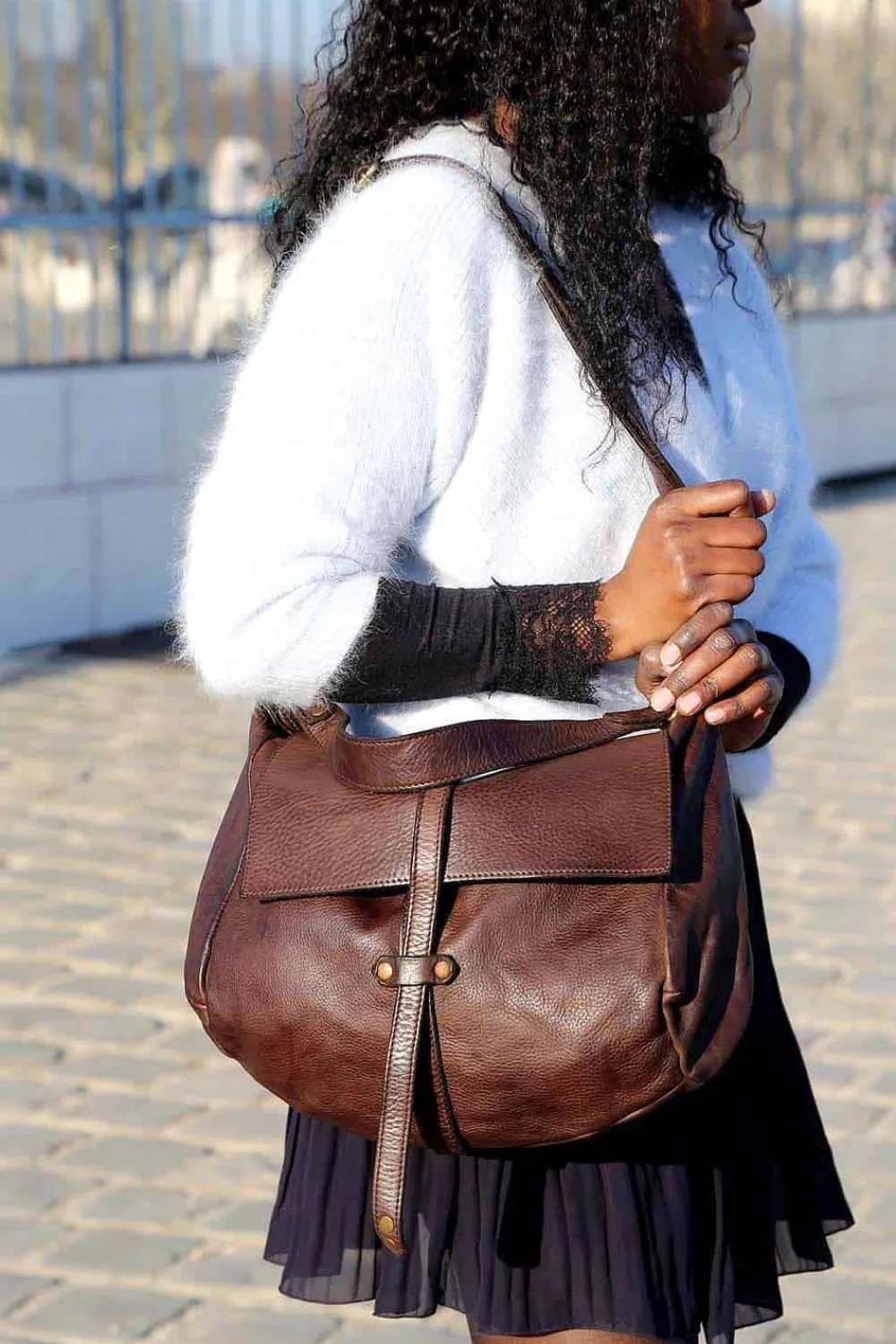 Online Sac Marron Cafe Ninon Femmes Sac Format A4 Et +