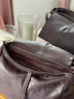Online Sac Marron Cafe Ninon Femmes Sac Format A4 Et +