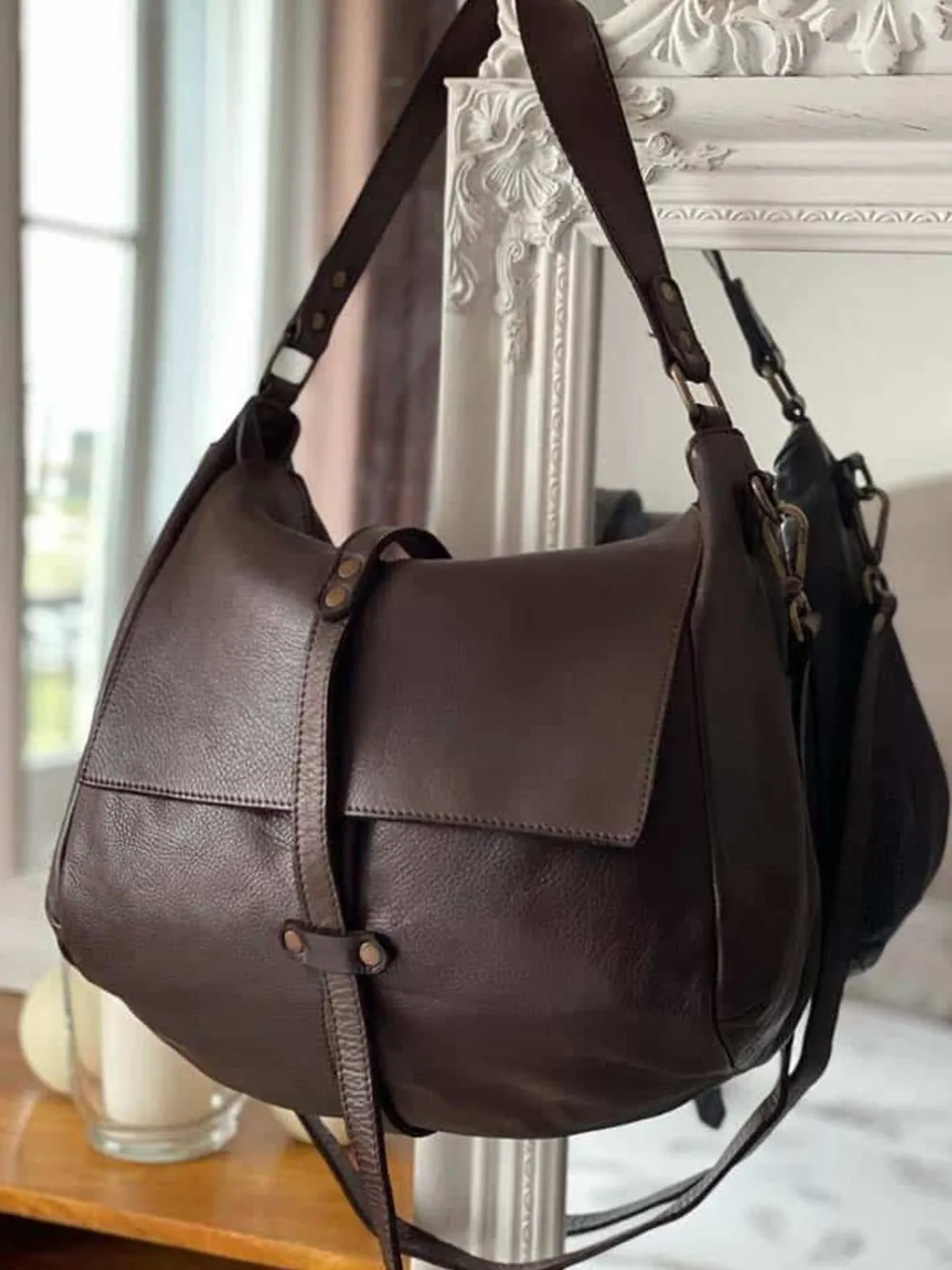 Online Sac Marron Cafe Ninon Femmes Sac Format A4 Et +