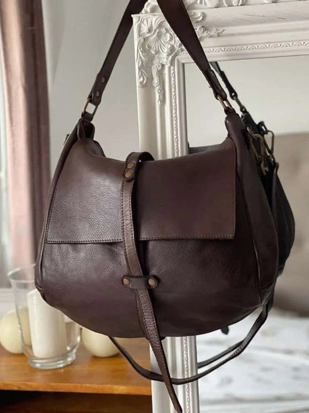 Online Sac Marron Cafe Ninon Femmes Sac Format A4 Et +