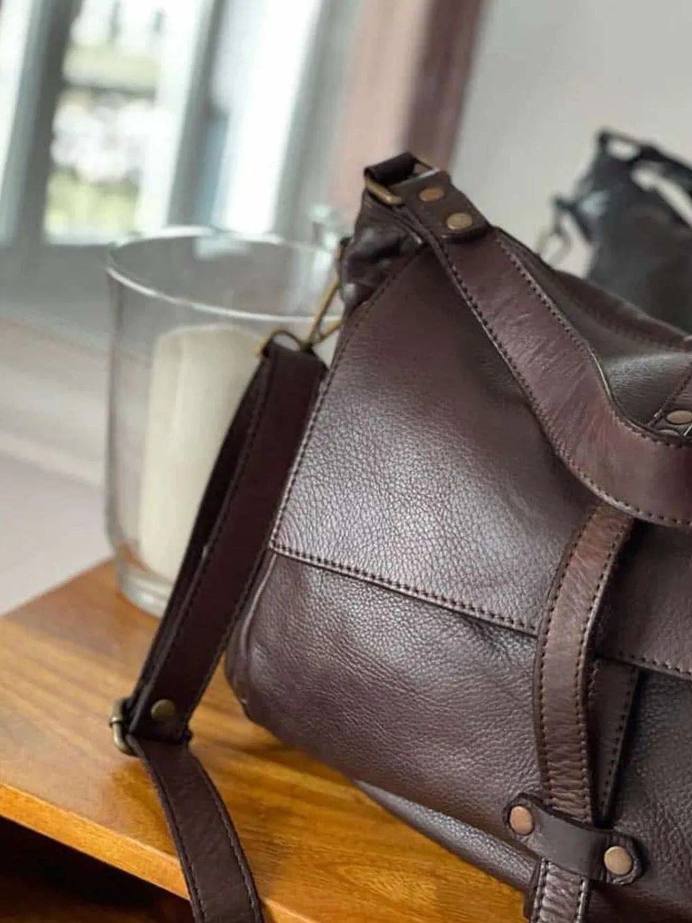 Online Sac Marron Cafe Ninon Femmes Sac Format A4 Et +