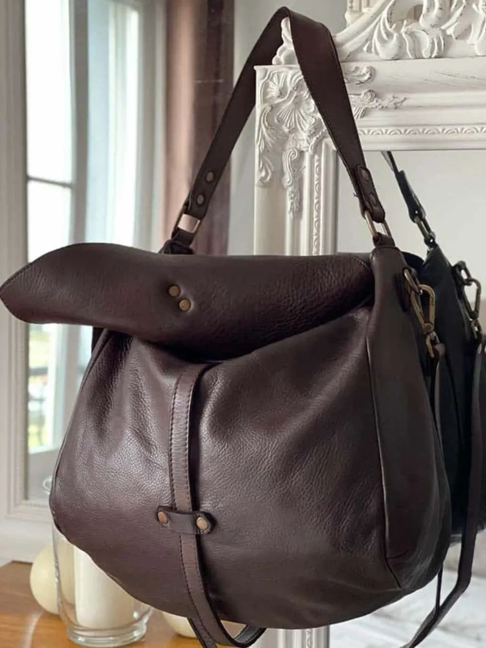 Online Sac Marron Cafe Ninon Femmes Sac Format A4 Et +
