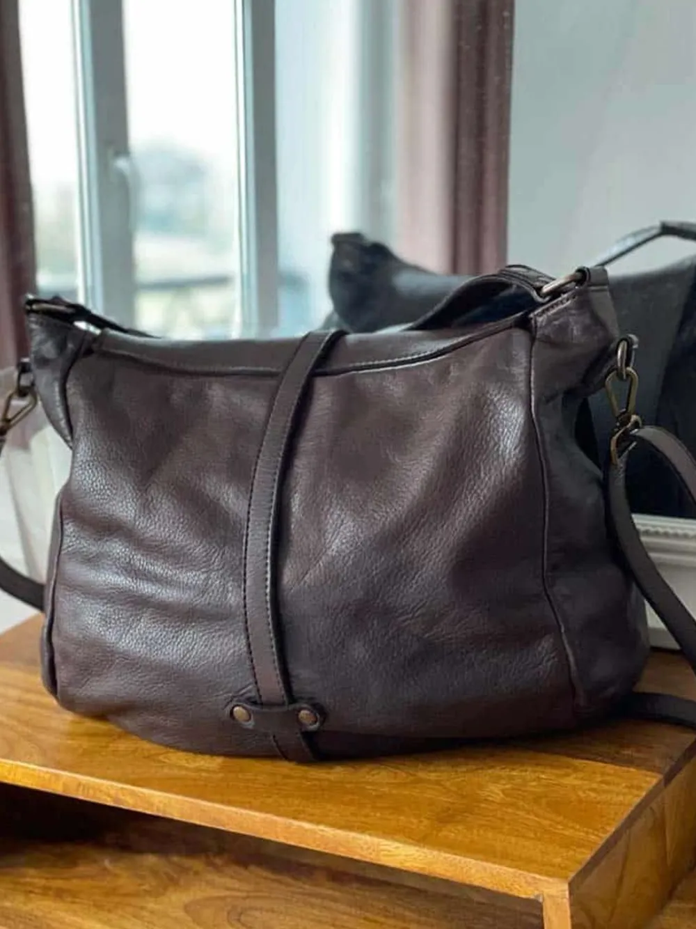 Online Sac Marron Cafe Ninon Femmes Sac Format A4 Et +