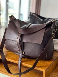 Online Sac Marron Cafe Ninon Femmes Sac Format A4 Et +