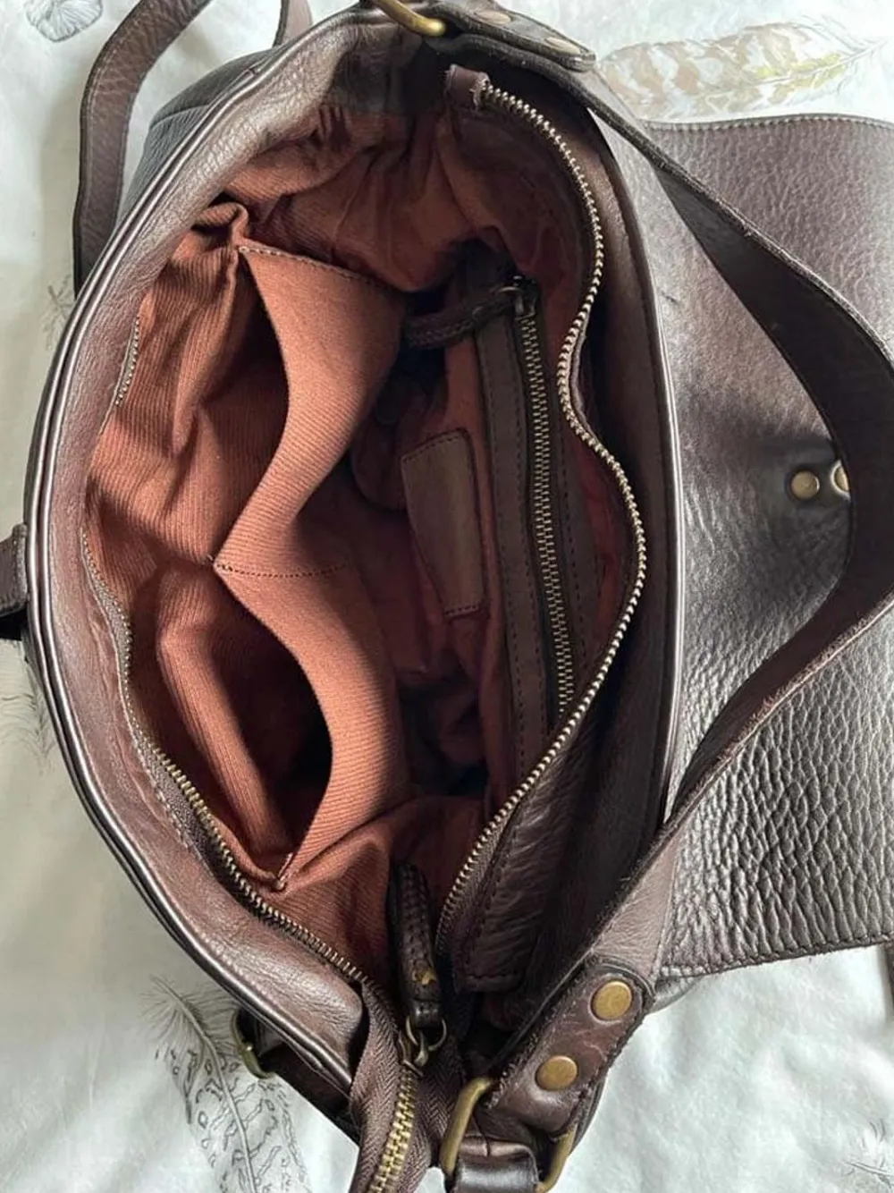 Online Sac Marron Cafe Ninon Femmes Sac Format A4 Et +