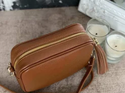 Sale Sac Marron Camel Aly Femmes Sac À Main Camera