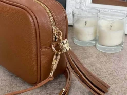 Sale Sac Marron Camel Aly Femmes Sac À Main Camera
