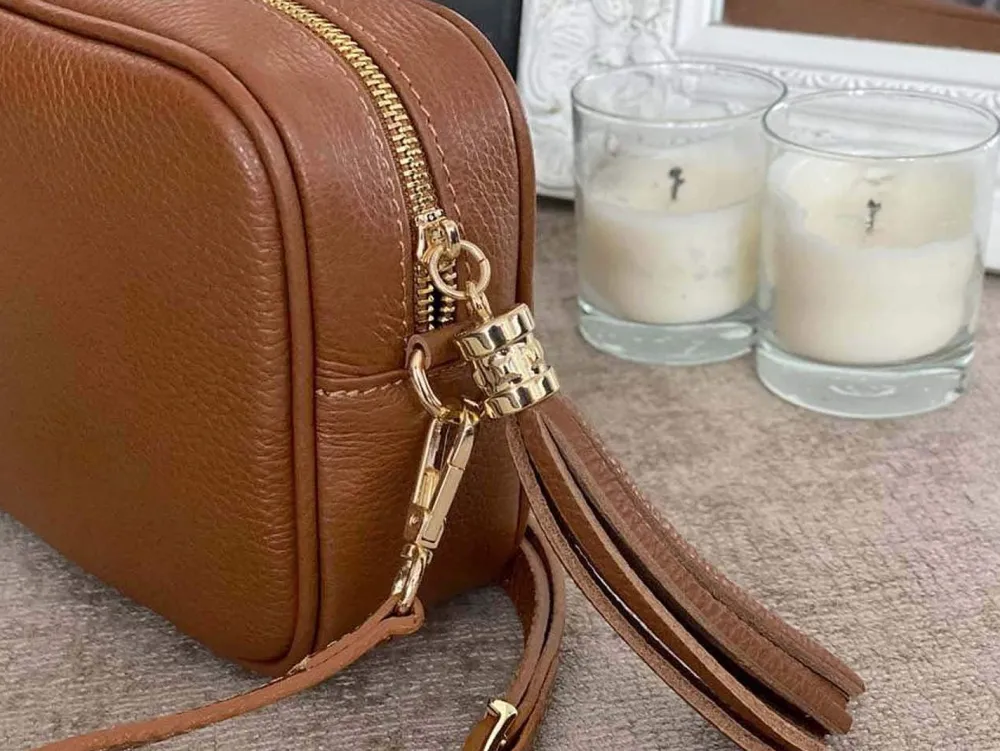 Sale Sac Marron Camel Aly Femmes Sac À Main Camera