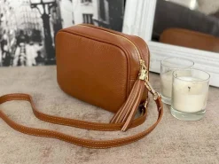 Sale Sac Marron Camel Aly Femmes Sac À Main Camera