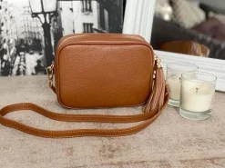 Sale Sac Marron Camel Aly Femmes Sac À Main Camera