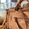 Sale Sac Marron Camel Bradie Femmes Sac Porte Epaule Avec Sangle