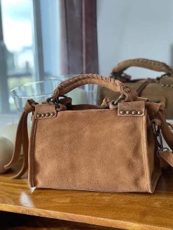 Sale Sac Marron Camel Bradie Femmes Sac Porte Epaule Avec Sangle