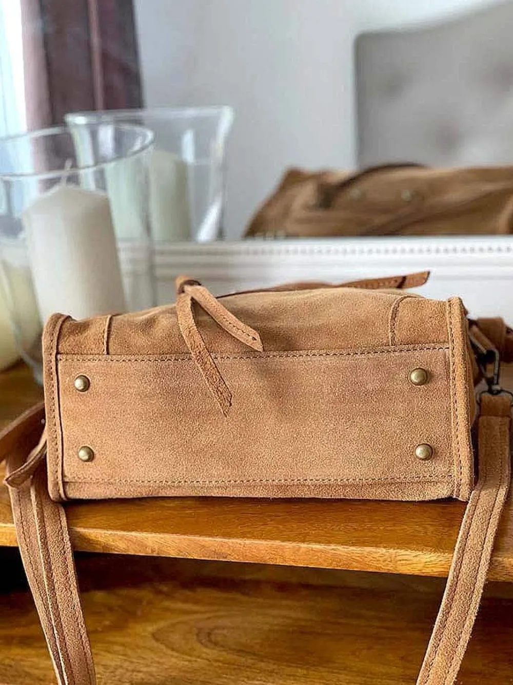 Sale Sac Marron Camel Bradie Femmes Sac Porte Epaule Avec Sangle