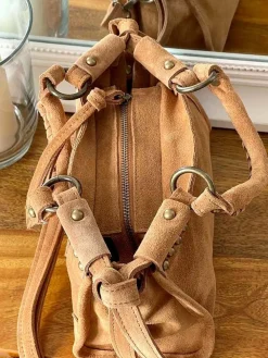 Sale Sac Marron Camel Bradie Femmes Sac Porte Epaule Avec Sangle