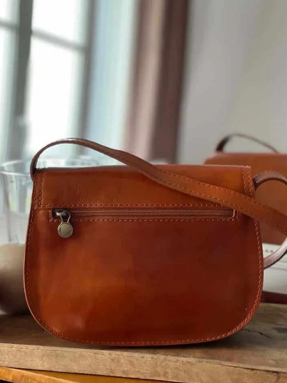 Online Sac Marron Camel Marlow Femmes Sac Porte Epaule Avec Sangle
