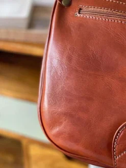 Best Sac Marron Camel Stefania Femmes Sac Porte Epaule Avec Sangle