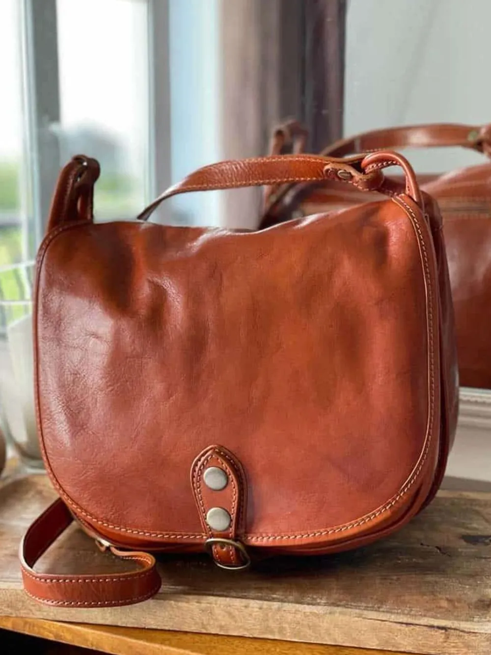 Best Sac Marron Camel Stefania Femmes Sac Porte Epaule Avec Sangle