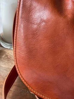 Best Sac Marron Camel Stefania Femmes Sac Porte Epaule Avec Sangle