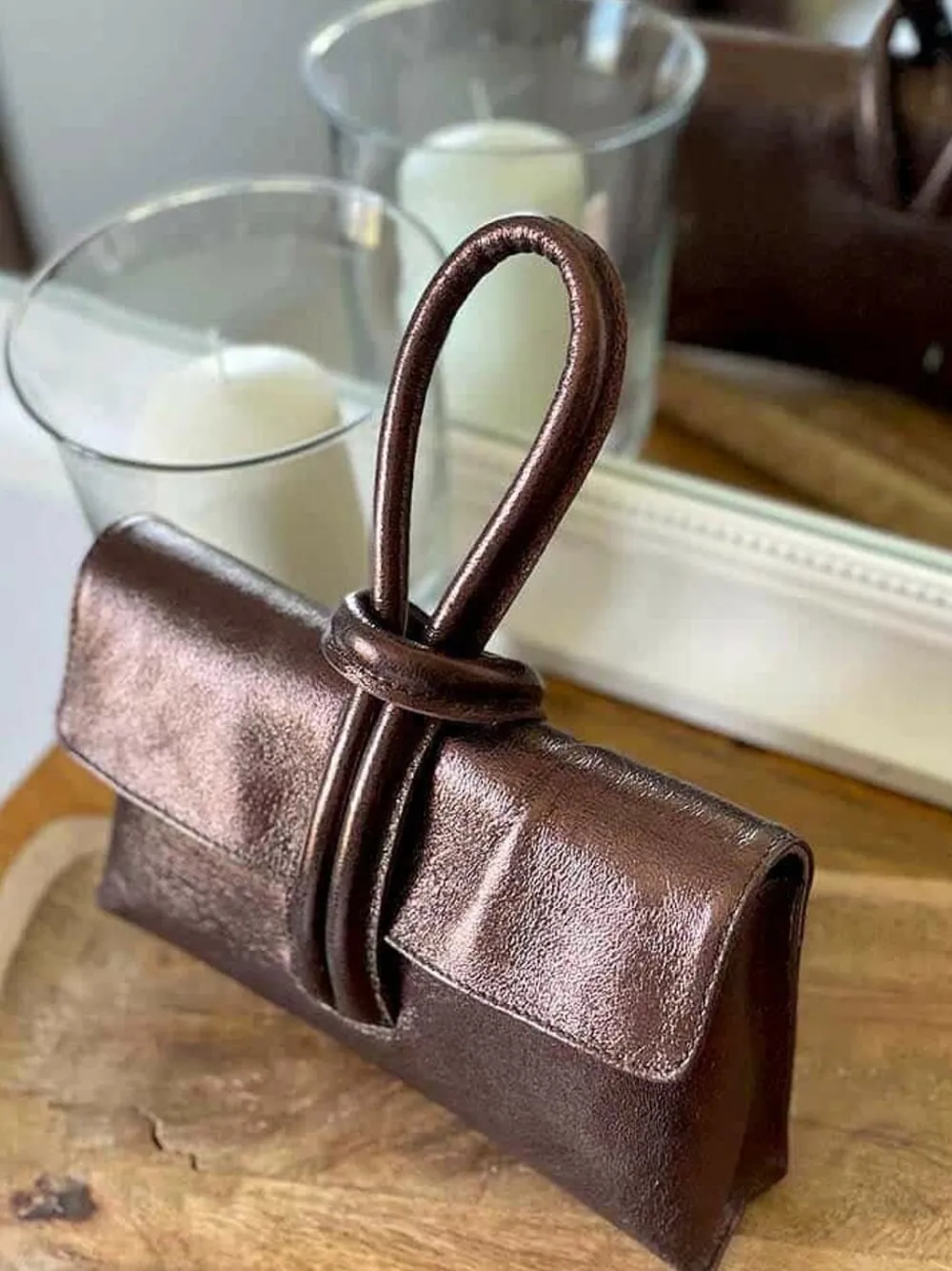 Clearance Sac Marron Chocolat Tammy Femmes Petit Sac