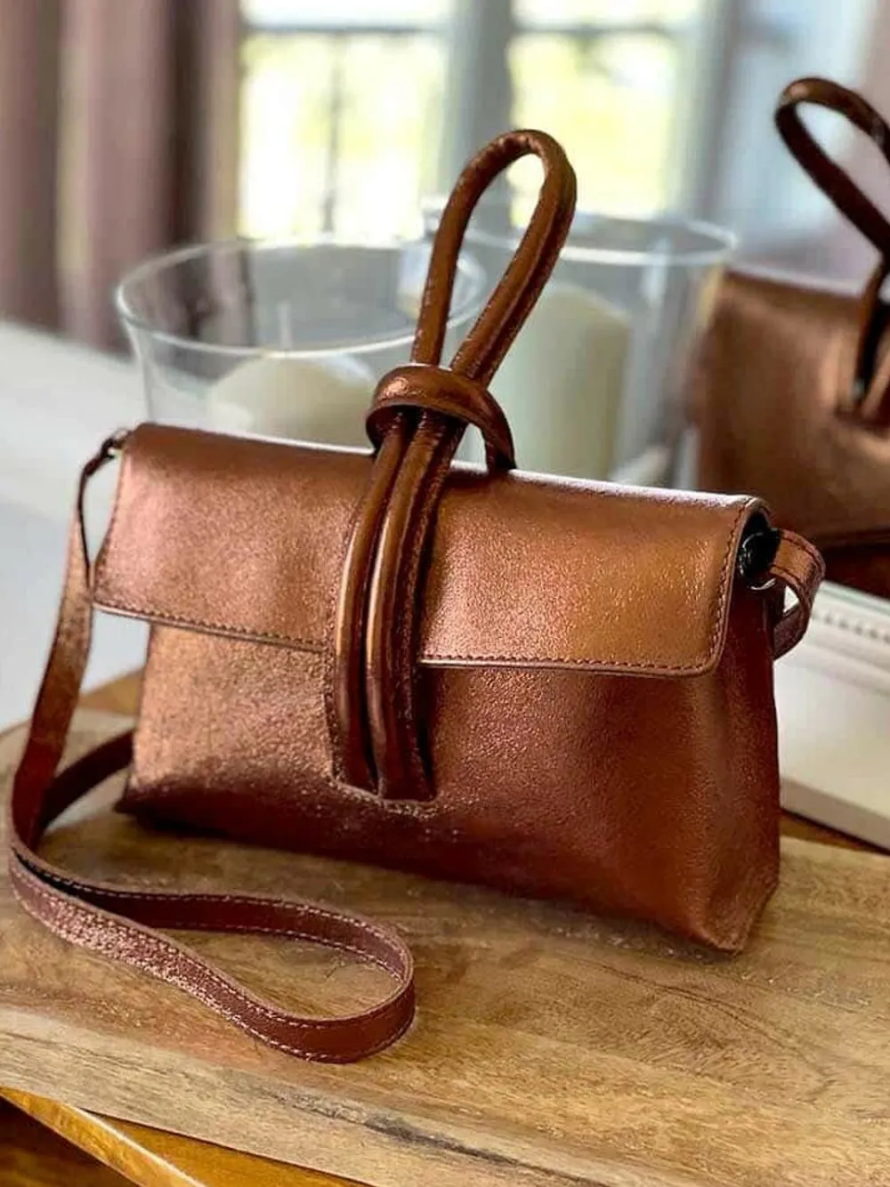 Online Sac Marron Cuivre Tammy Femmes Petit Sac