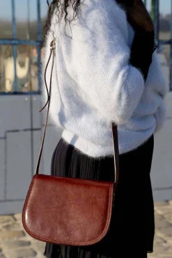 Discount Sac Marron Marlow Femmes Sac Porte Epaule Avec Sangle