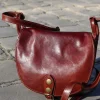 Hot Sac Marron Petit Stefania Femmes Sac Porte Epaule Avec Sangle