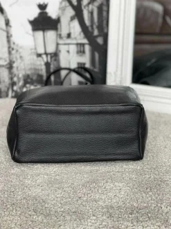 New Sac Noir Agata Femmes Sac Format A4 Et +