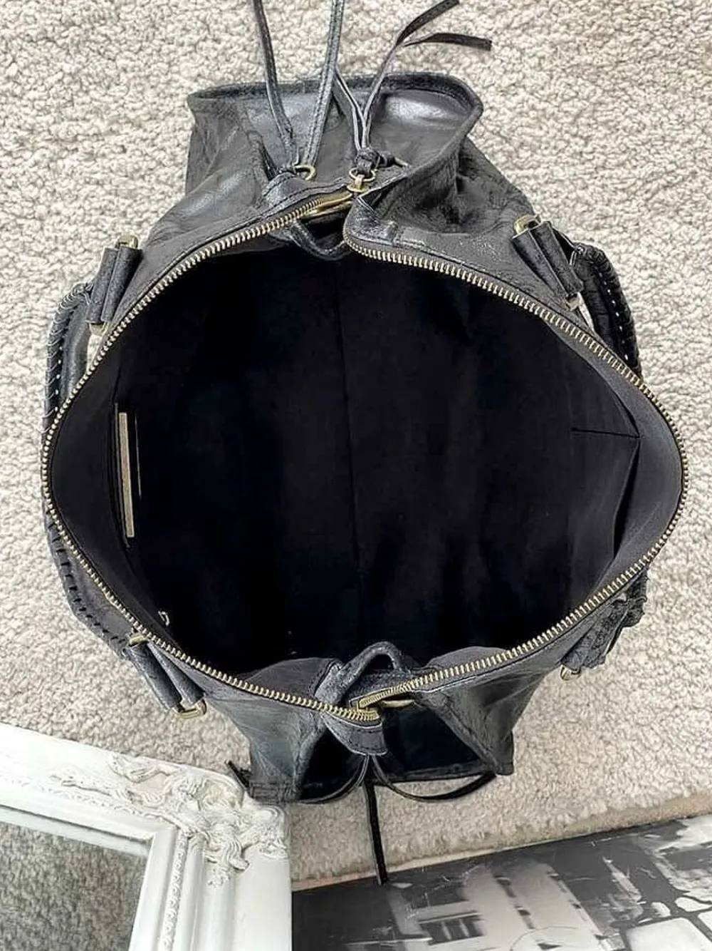 Outlet Sac Noir Eloane Femmes Sac Porte Epaule Avec Anse