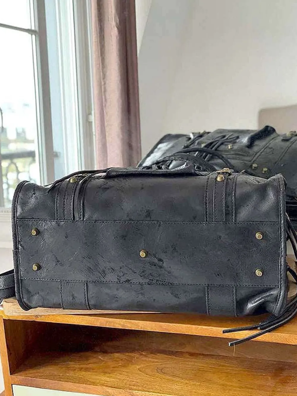 Outlet Sac Noir Eloane Femmes Sac Porte Epaule Avec Anse