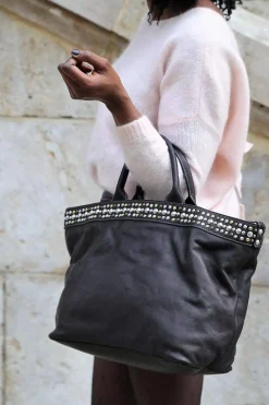 Online Sac Noir Leontine Femmes Sac Format A4 Et +