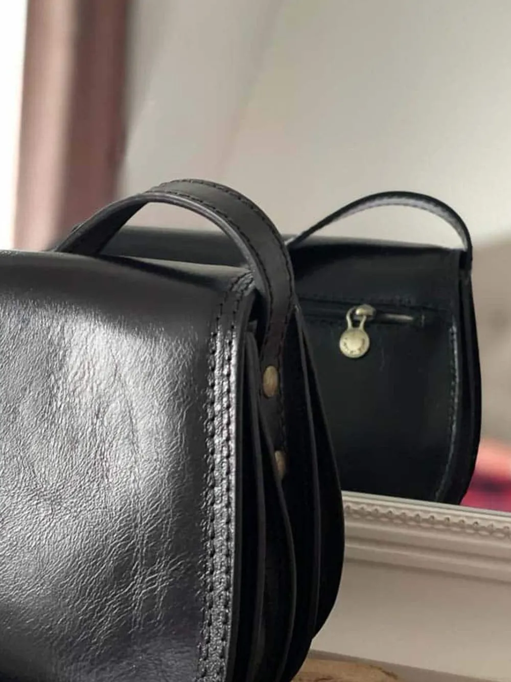 Sac Noir Marlow Femmes Sac Porte Epaule Avec Sangle