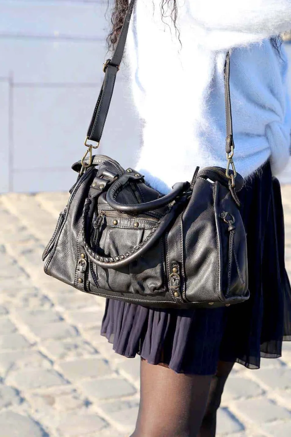 Online Sac Noir Monroe Femmes Sac Porte Epaule Avec Anse