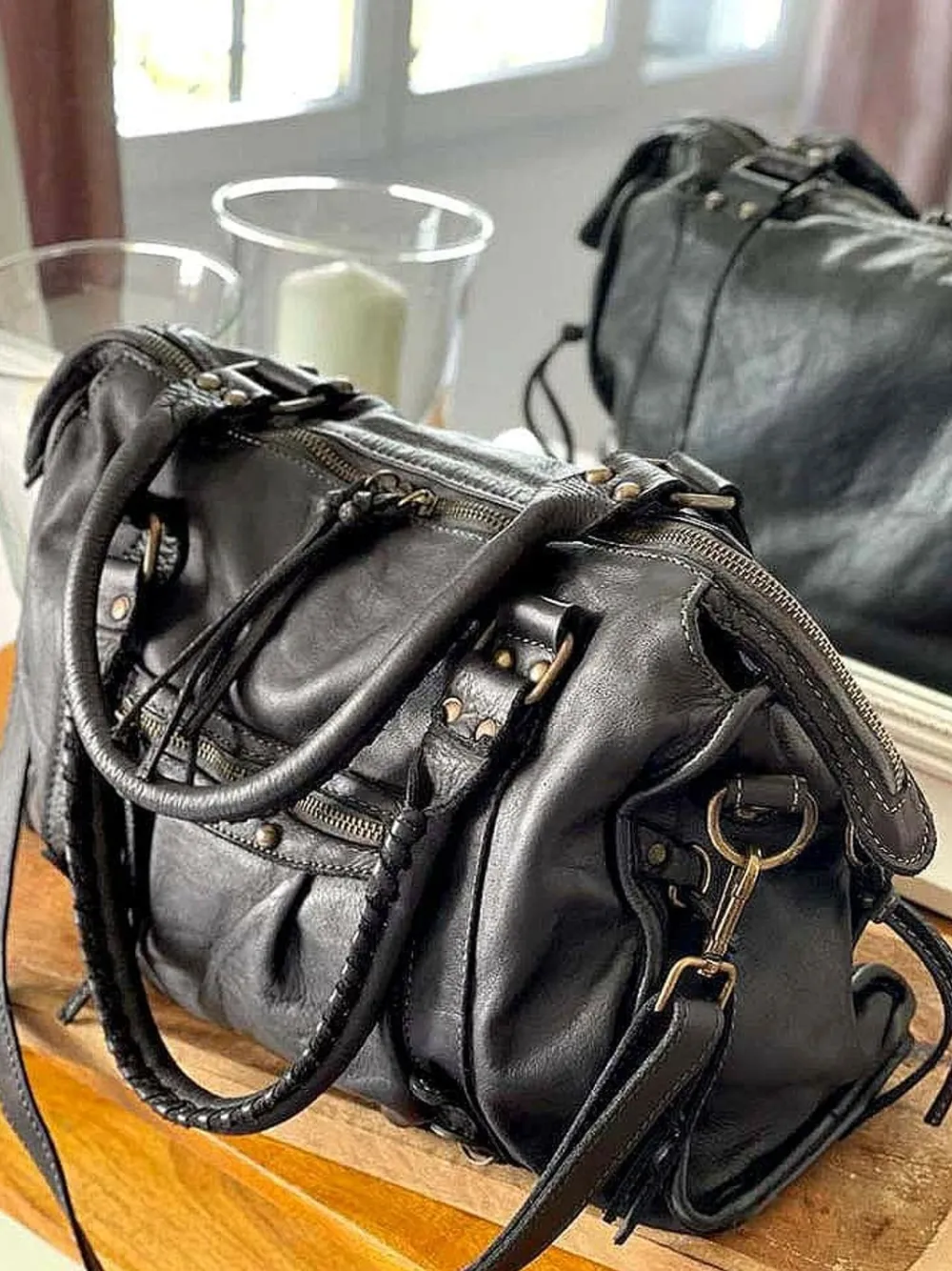 Online Sac Noir Monroe Femmes Sac Porte Epaule Avec Anse