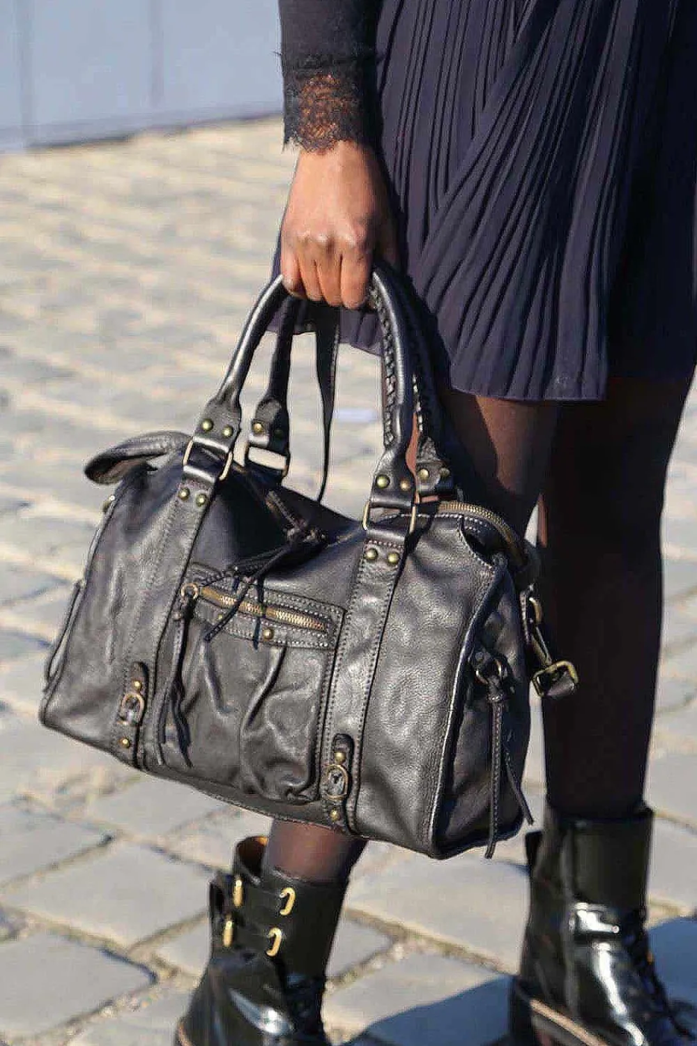 Online Sac Noir Monroe Femmes Sac Porte Epaule Avec Anse