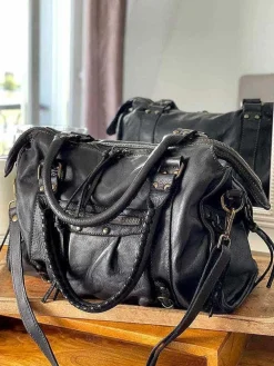 Online Sac Noir Monroe Femmes Sac Porte Epaule Avec Anse