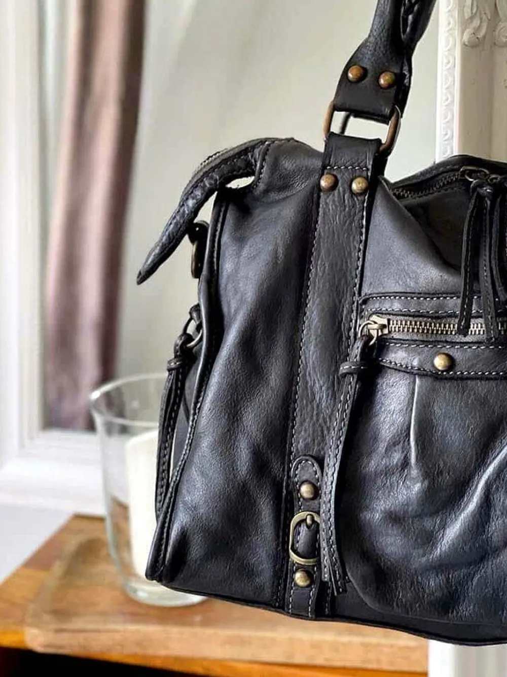 Online Sac Noir Monroe Femmes Sac Porte Epaule Avec Anse