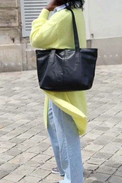 Sac Noir Noemie Femmes Sac Format A4 Et +