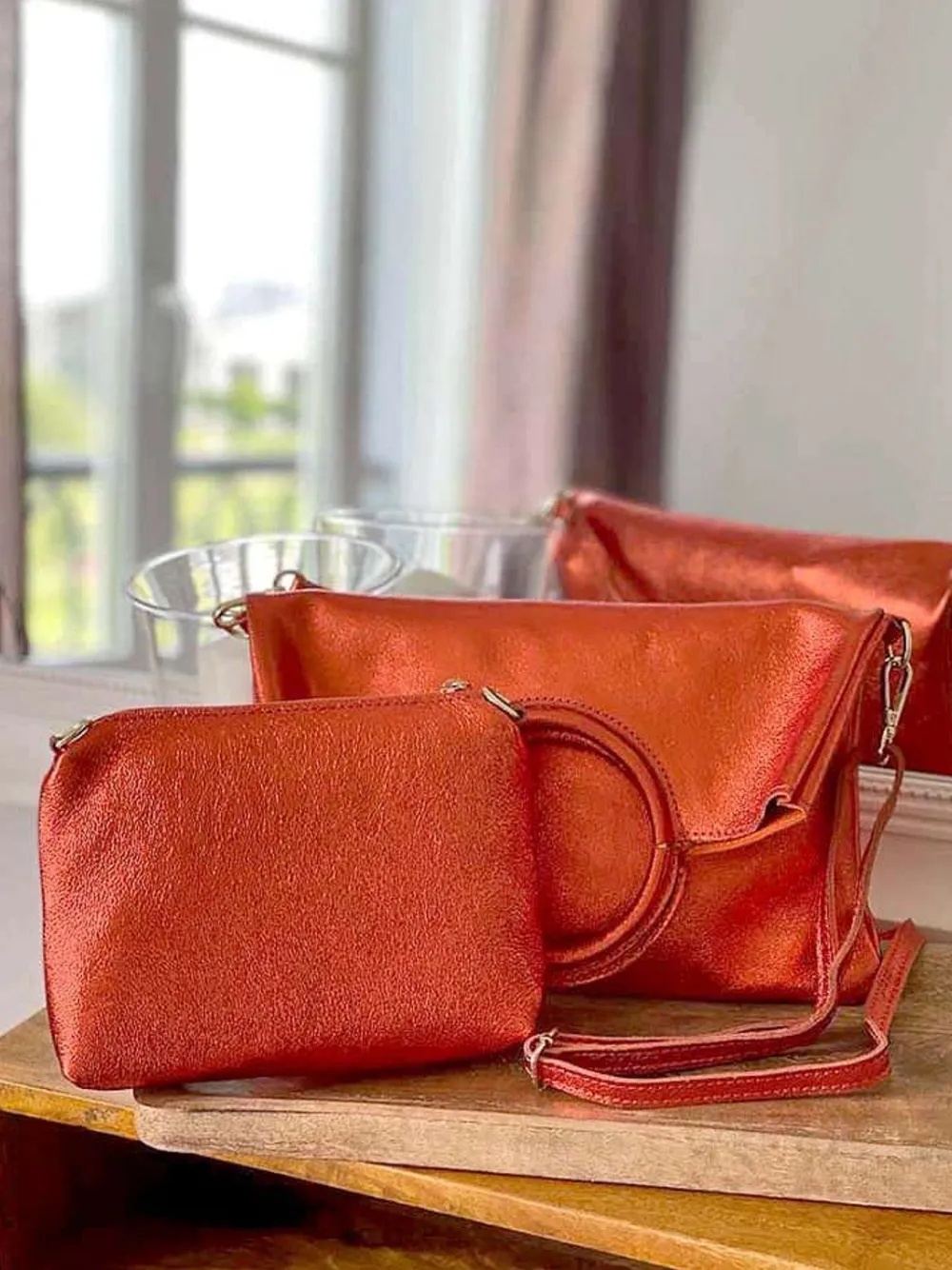 Sale Sac Orange Scarlett Femmes Petit Sac