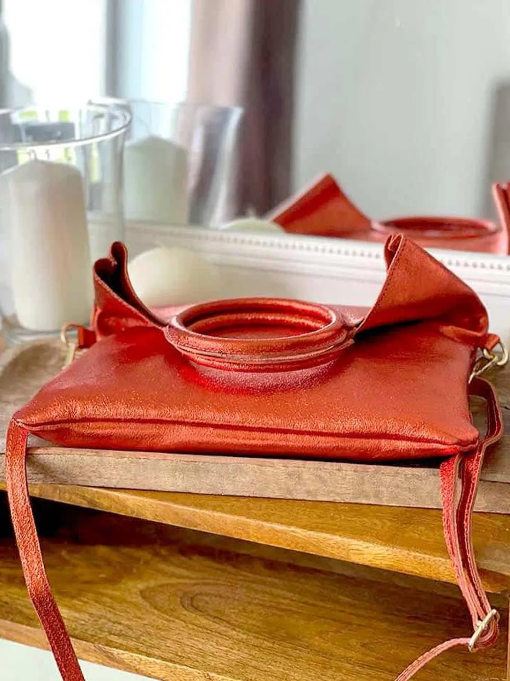 Sale Sac Orange Scarlett Femmes Petit Sac