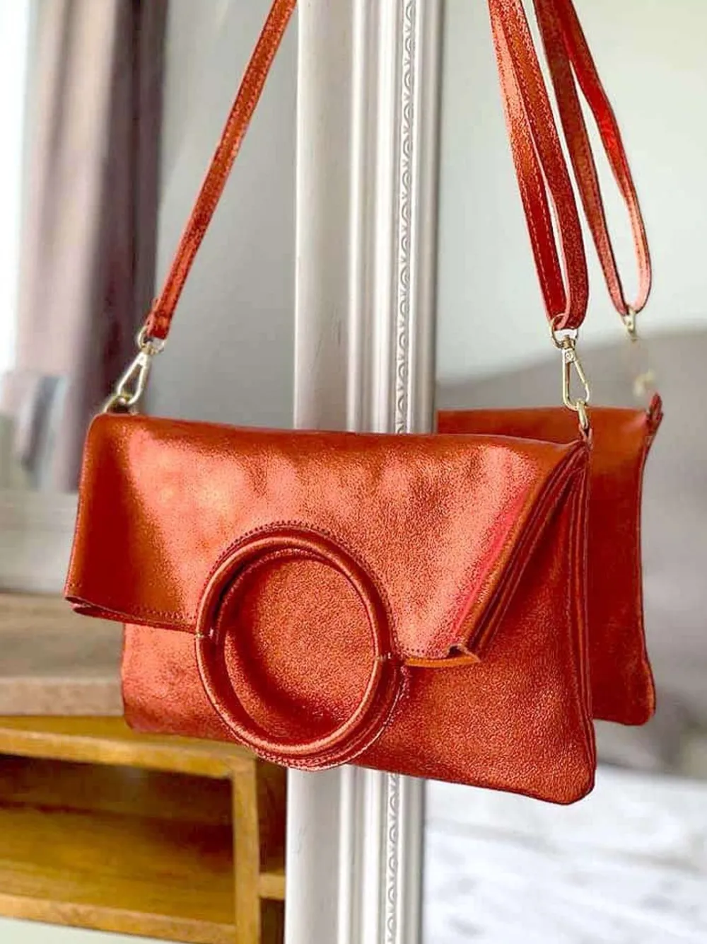 Sale Sac Orange Scarlett Femmes Petit Sac