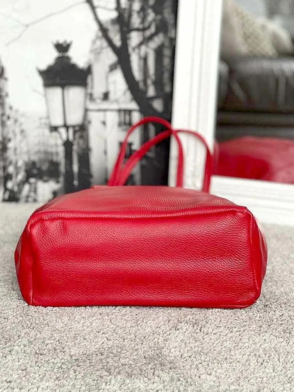 Best Sac Rouge Agata Femmes Sac Format A4 Et +