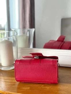 Sale Sac Rouge Drixy Femmes Sac Porte Epaule Avec Sangle