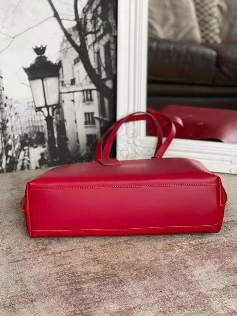 Discount Sac Rouge Erika Femmes Sac Format A4 Et +